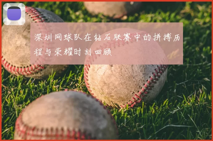 深圳网球队在钻石联赛中的拼搏历程与荣耀时刻回顾